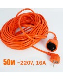 Удължител разклонител контакт и щепсел двужилен 10, 30 и 50 метра